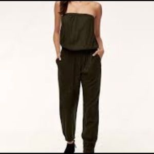 Aritzia Jumpsuit Dark Green